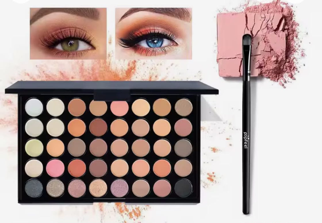 Tavolozza Ombretti 40 Colori - DMN LUSSO - Matte & Shimmer Professionale
