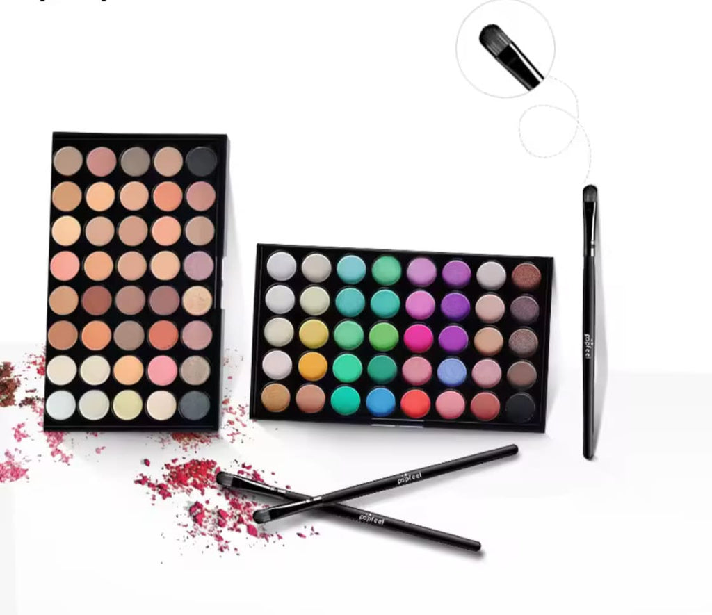 Tavolozza Ombretti 40 Colori - DMN LUSSO - Matte & Shimmer Professionale