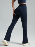 DMN LUSSO - Pantaloni Flare Push-Up Vita Alta - Effetto Snellente