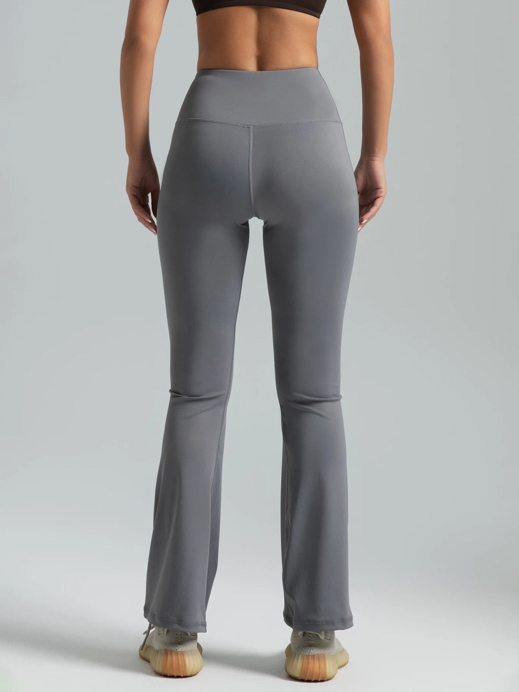 DMN LUSSO - Pantaloni Flare Push-Up Vita Alta - Effetto Snellente